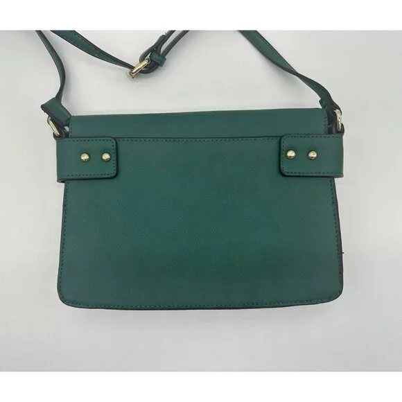 Bumble Bee Purse Shoulder Bag Green Queen Embellished Faux Pearl Rhinestone - Picture 3 of 12